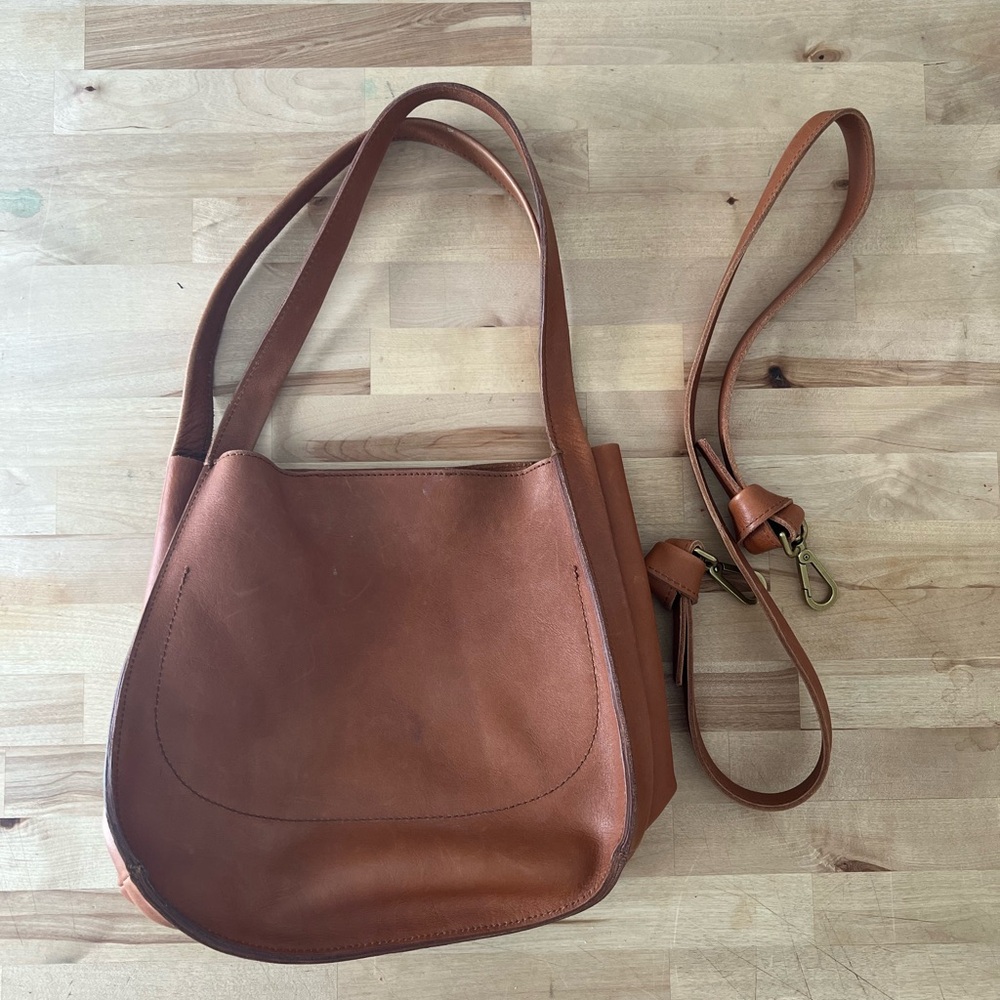 Madewell Sydney Shoulder Bag - Caramel